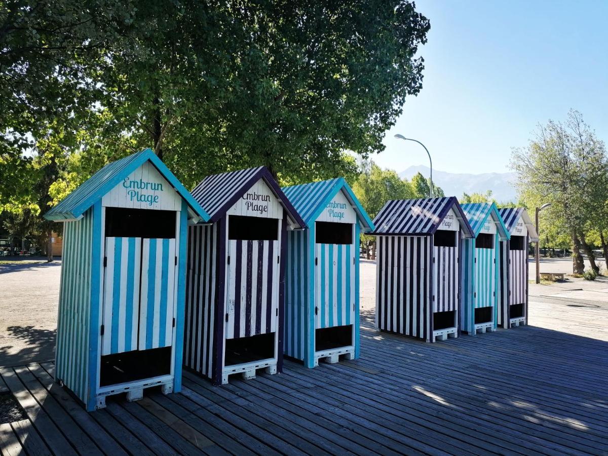 T3 Au Plan D'Eau D'Embrun Avec Garage Et Terrasse 아파트 외부 사진